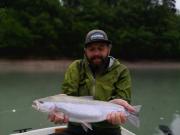 lake June rainbow rain